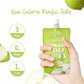 VOLO VERO Konjac Jelly Squeeze Pouch Apple Flavor, Low Calories (3 Kcal), 10 Packs, Gluten Free & Vegan, 0 Sugar, Keto, Low Carb