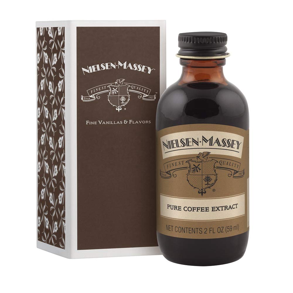 Nielsen-Massey Pure Coffee Extract, 2 Fl Oz Bottle, Gift Boxed, Model 870023