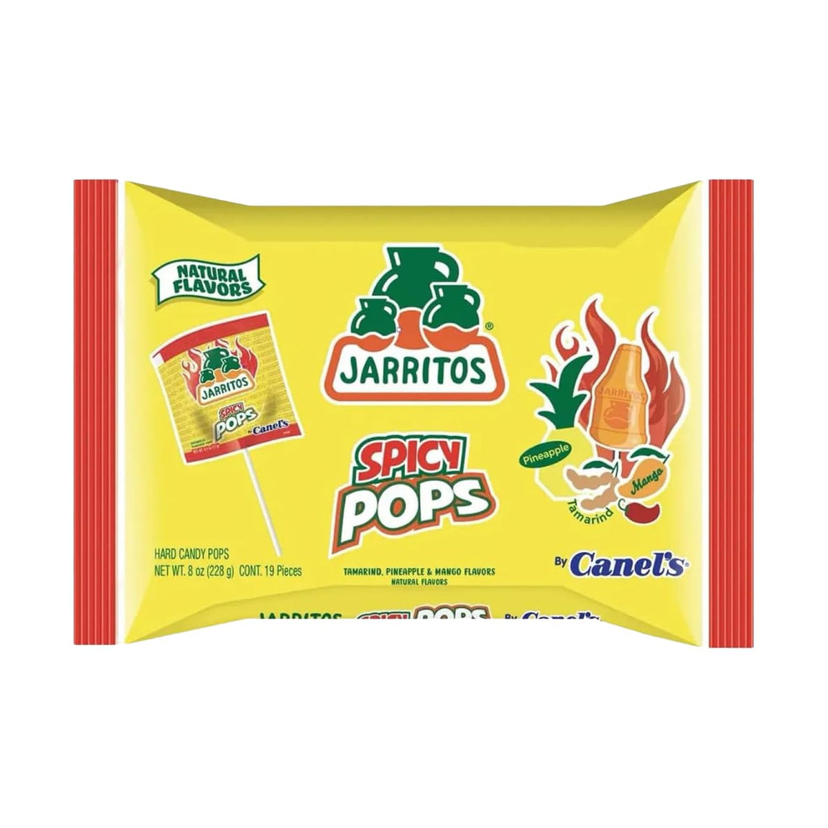 Deal Society Jarritos Spicy Lollipops – 2 Pack Bottle-Shaped Chili Candy   for Snacking & Gifting