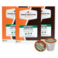 Fresh Roasted Coffee, Organic Sumatra | Single Origin | Medium Roast | Rfa Kosher | K-Cup Compatible | 72 Pods