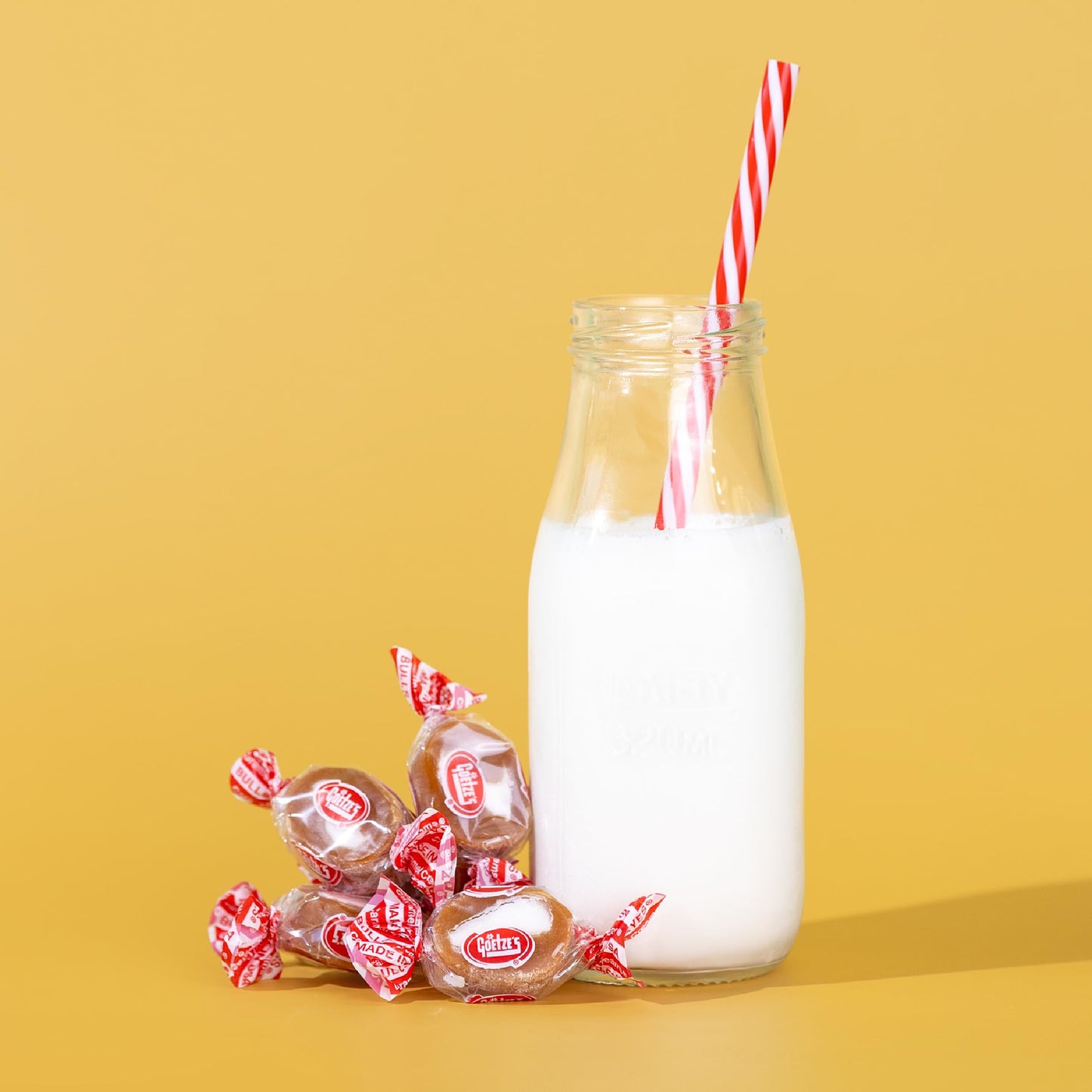 Goetze s Candy Vanilla Caramel Creams - 10 Pound Bag (160 Ounces) - Fresh from the Factory