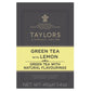 Taylors of Harrogate Green Tea with Lemon, 20 Count (Pack of 2)