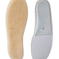 Abusa Sheepskin Insoles Men'S Premium Think Wool Fur Fleece Inserts Cozy & Fluffy 12