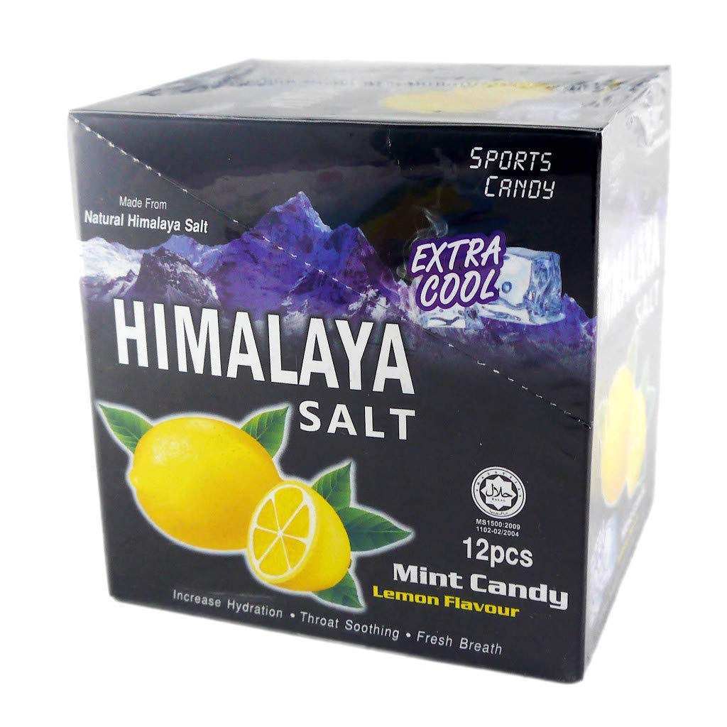 Big Foot Himalaya Salt Candy / Lemon Mint Flavor / Pack Of 12