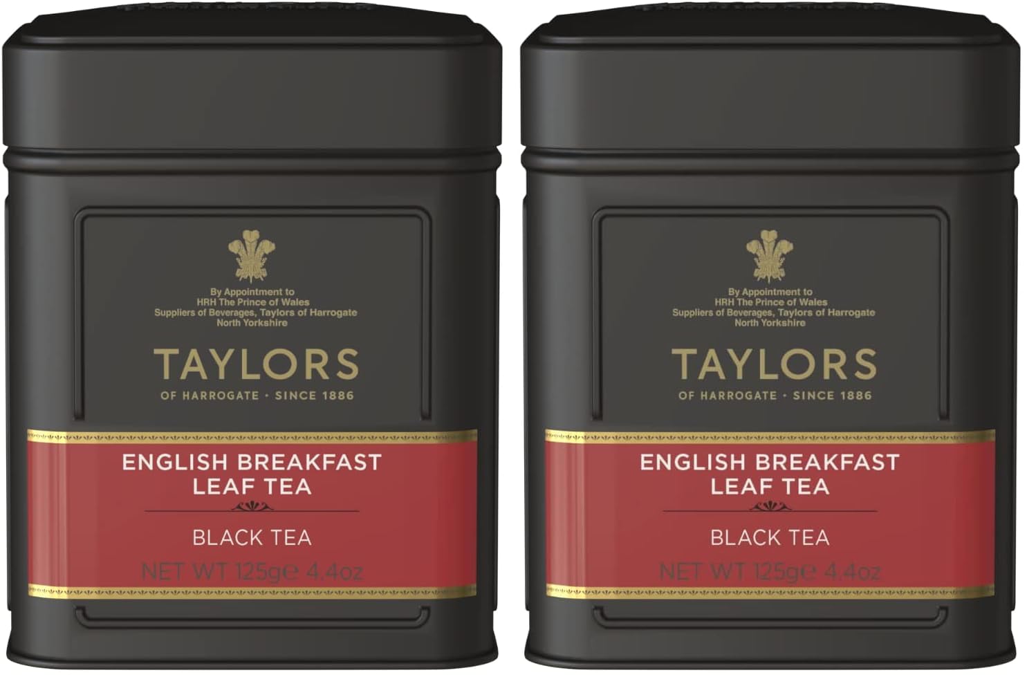 Taylors Of Harrogate, Tea English Breakfast, 4.41 Ounce (Pack of 2)