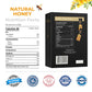 Honigma Raw Honey | Exquisite Taste | 100% Pure | Unpasteurized | Unfiltered | Partially Crystallized | (50 Count (Pack Of 2), A