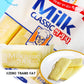 Milk Korean Rice Snack - 24 Pack Kid-Friendly School Snack, Rice, Non-Fried, Zero Trans Fat, Individually Wrapped, 240g (8.47oz)