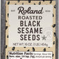 Roland Foods Roasted Black Sesame Seeds, Specialty Imported Food, 16 Ounce, Pack Of 1