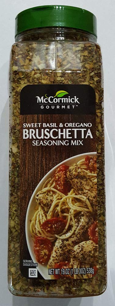 Mccormick Bruschetta Seasoning Mix (19 Ounce Shaker)