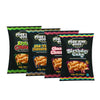 Pork King Good 4 Bag Variety Pack of Sweet & Salty Dessert Flavored Pork Rinds - 3 oz (Variety 4 Pack) Gluten Free Snacks