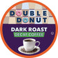 Double Donut Coffee Decaf Extra Bold Blend Dark Roast Pods, 72 Count, Compatible with Keurig K Cups