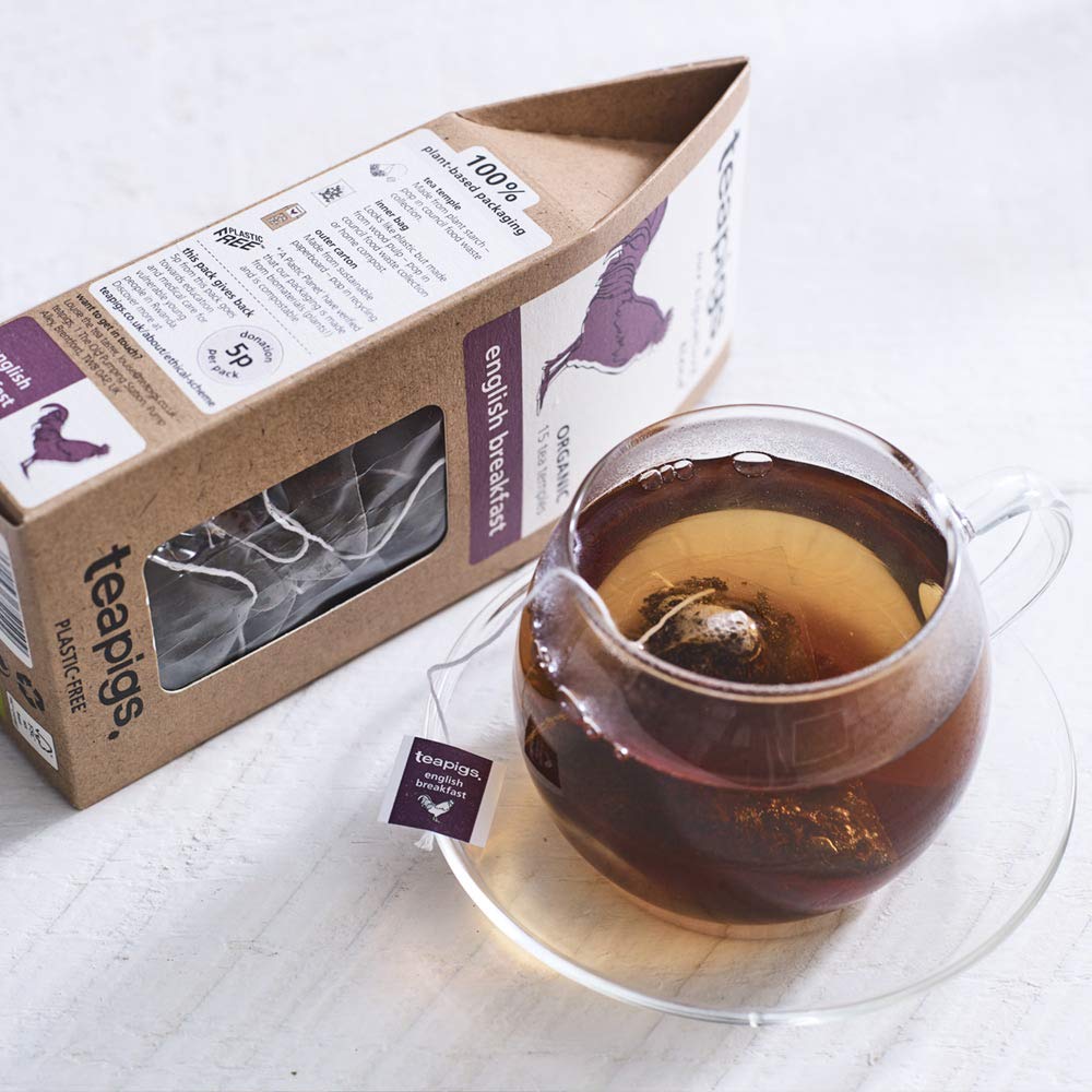 teapigs English Breakfast Tea, 1.76 Ounce, 15 Count (501)