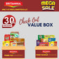 Britannia Nice Time 2.8Oz (80G) - Delicious Coconut Biscuit Crunchy - Kids Favorite Breakfast & Tea Time Snacks (Pack Of 6)