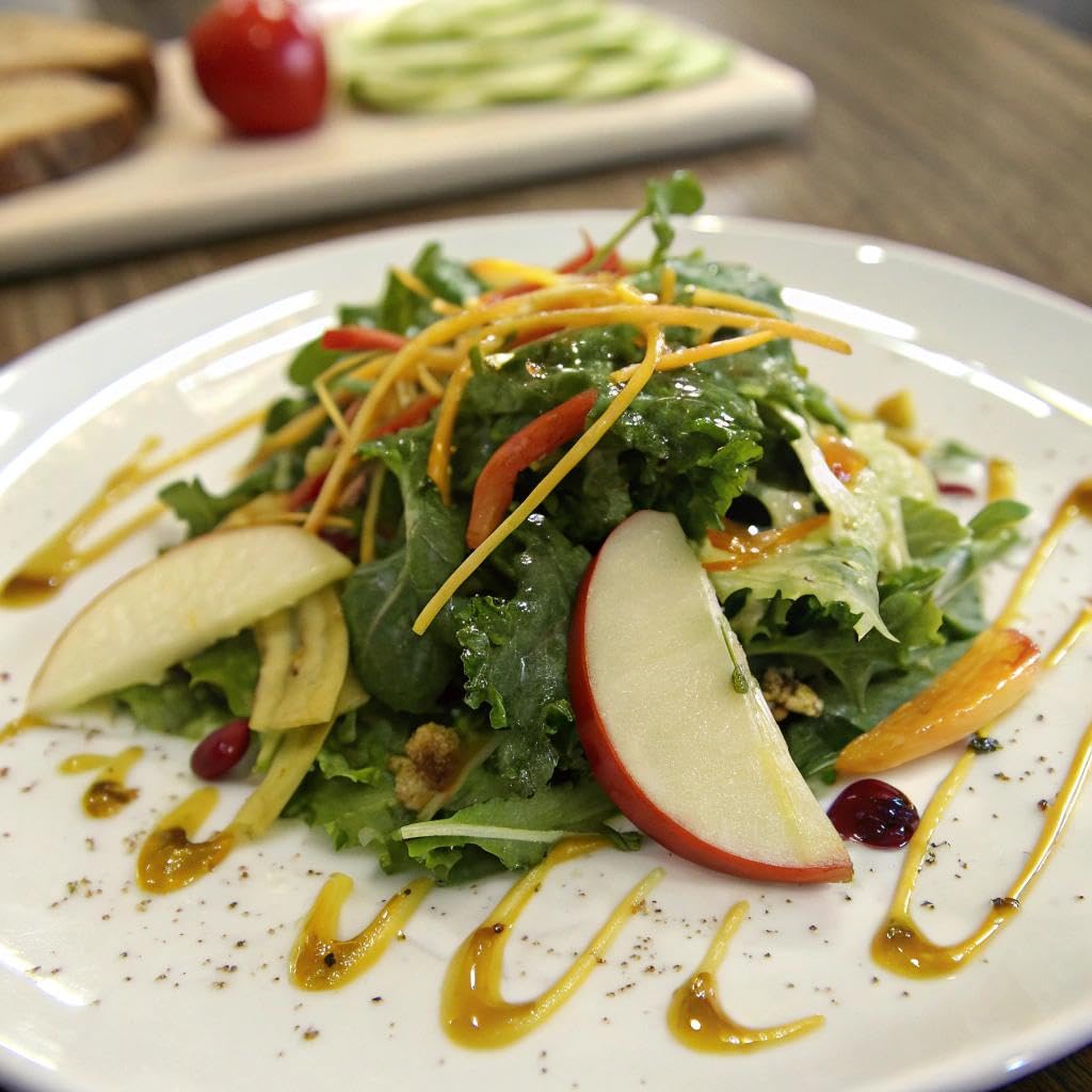 Briannas - Organic Apple Cider Vinaigrette Dressing - Certified Kosher & Organic Salad Dressing Made With Enhanced Ingredients - 10 Oz. Bottles - 6 Pack