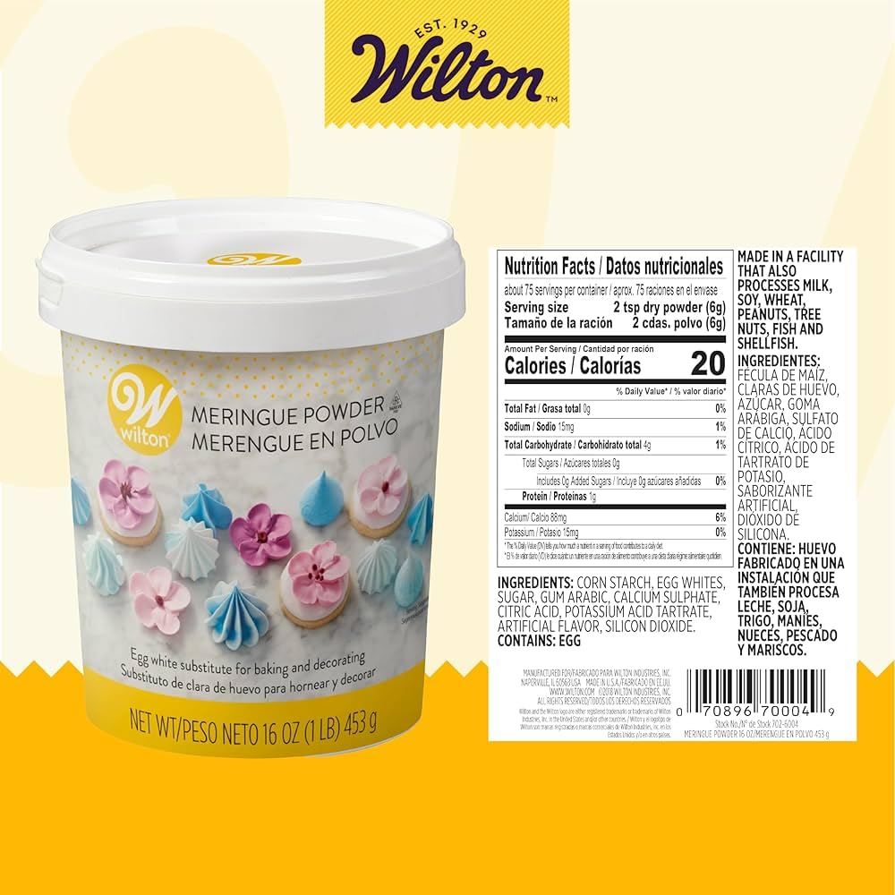 Wilton Meringue Powder, 4 Oz Can