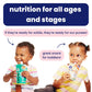 Cerebelly Organic Baby Food Pouches, Carrot Pumpkin Purees, 16 Nutrients, No Added Sugar, Fiber & Non-Gmo, 4Oz, 6 Pack