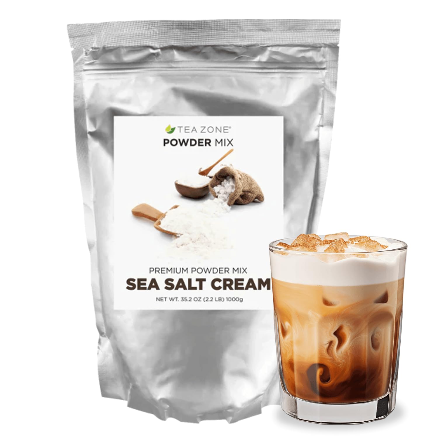 Tea Zone 2.2 lb Sea Salt Cream Powder