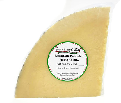 Locatelli Pecorino Romano - Italian Import (Whole 2 Pound Chunk)