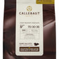 Callebaut Chocolate - Dark Bittersweet Callets - 2.5 kg (5.5 lbs) - Callebaut 70-30-38