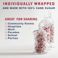 Red Bird Soft Peppermint Candy Mints, Bulk Candy Individually Wrapped, Clear Wrapper, 20 lb