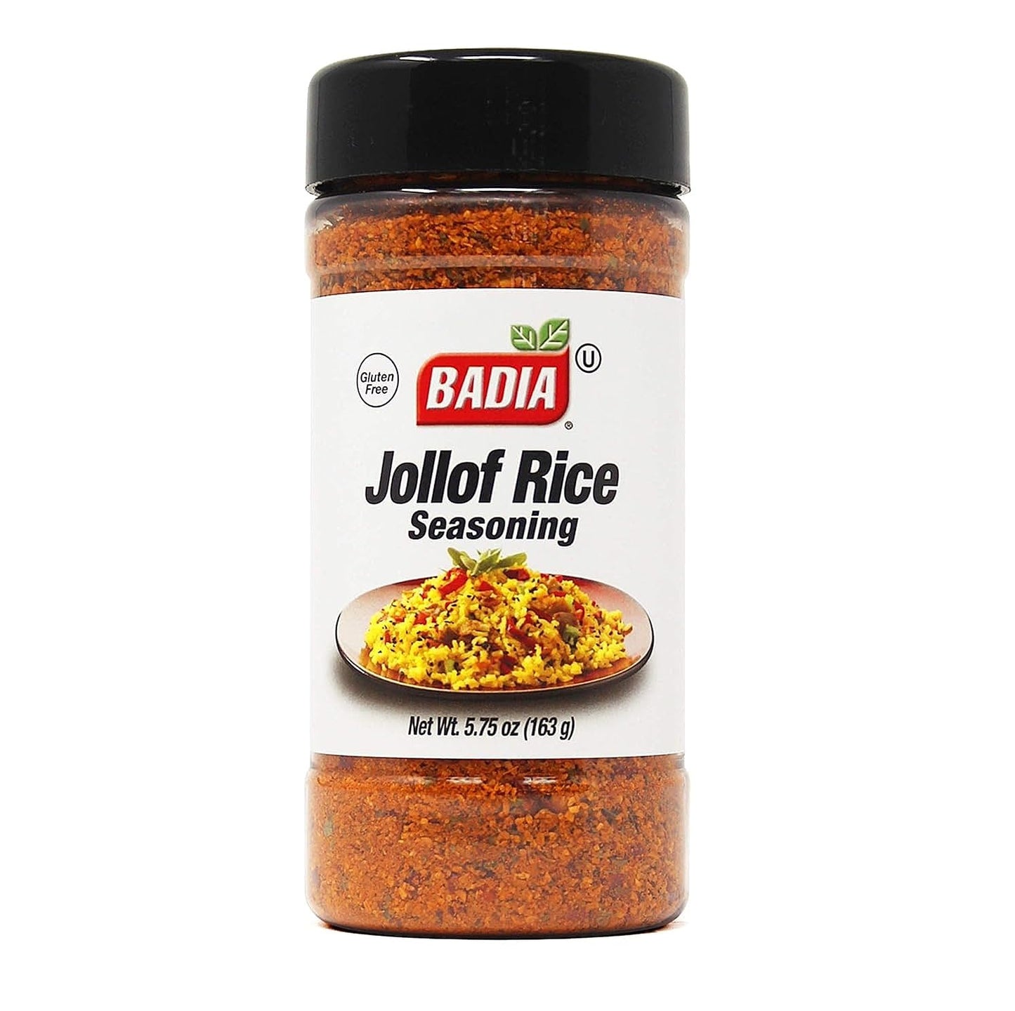 Badia Jollof Rice Seasoning  5.75 oz - African Blend of Tomato  Peppers  Onion & Spices  Bold Savory Flavor  Gluten Free