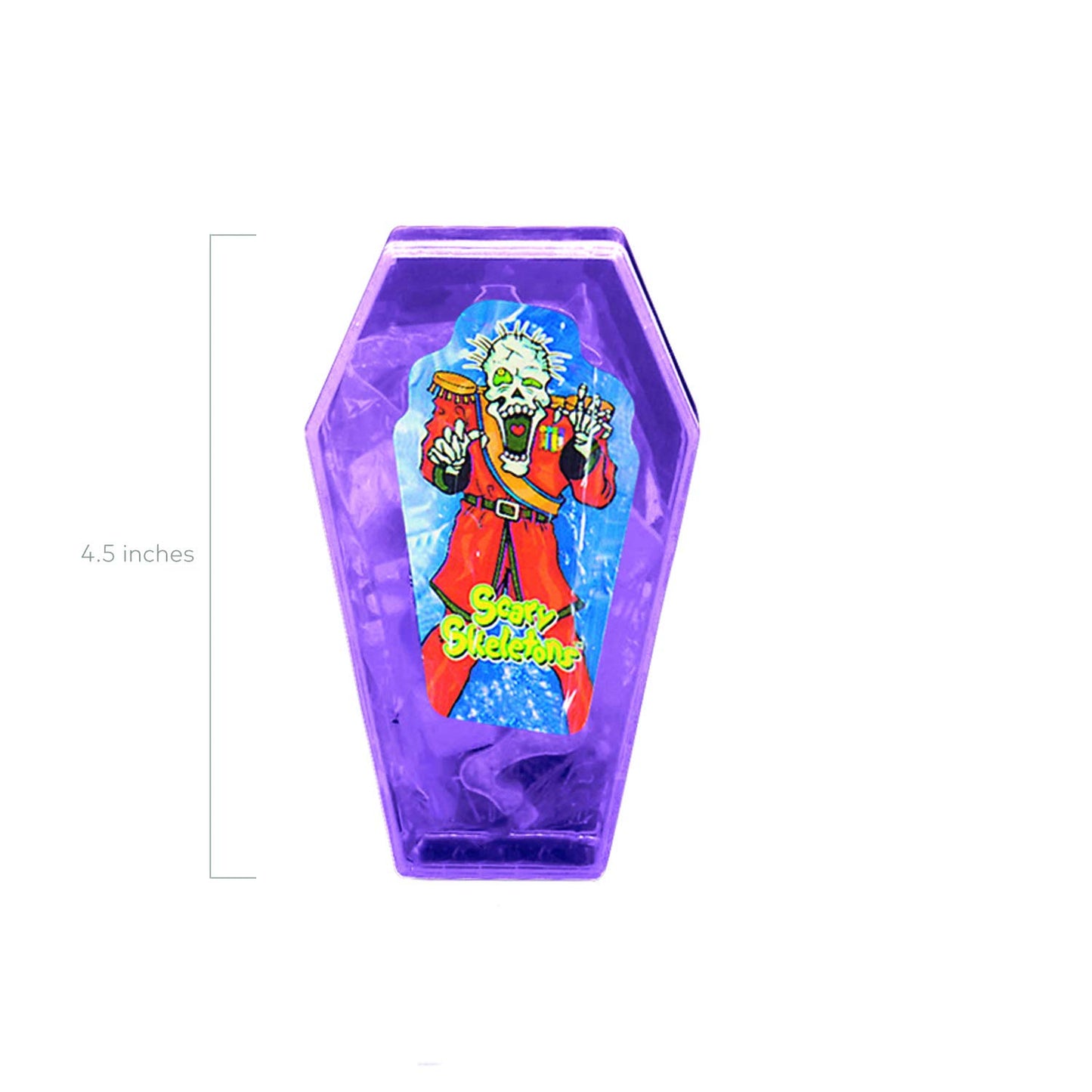 Interlocking Skeleton Bone Candy With Coffin (12 Packs) Halloween Candy