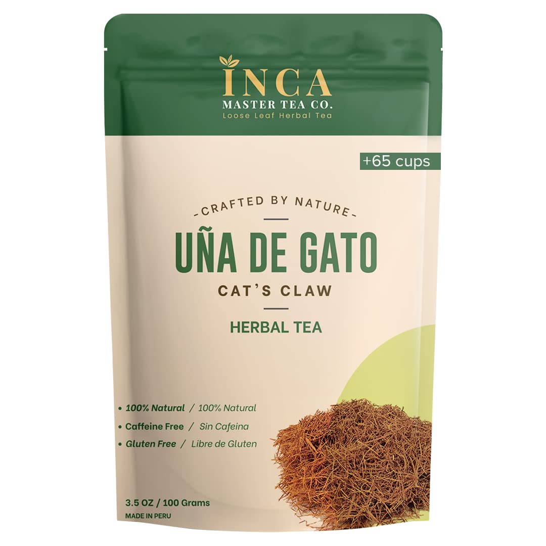 Ua De Gato - Cats Claw Bark (Uncaria Tomentosa) From The Peruvian Online Marketplace - Cut & Sifted Fine Bark - Traditional Online Marketplaceian Herbal Tea For Immune Support  Natural Antioxidant  Sustainably Sourced