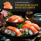 Oceanzen: Premium Quality,Atlantic Salmon - 6 Packs Of (2 X 6 Oz Fresh Skinless Fillets) Shipped Frozen, Sashimi Grade - Sustain