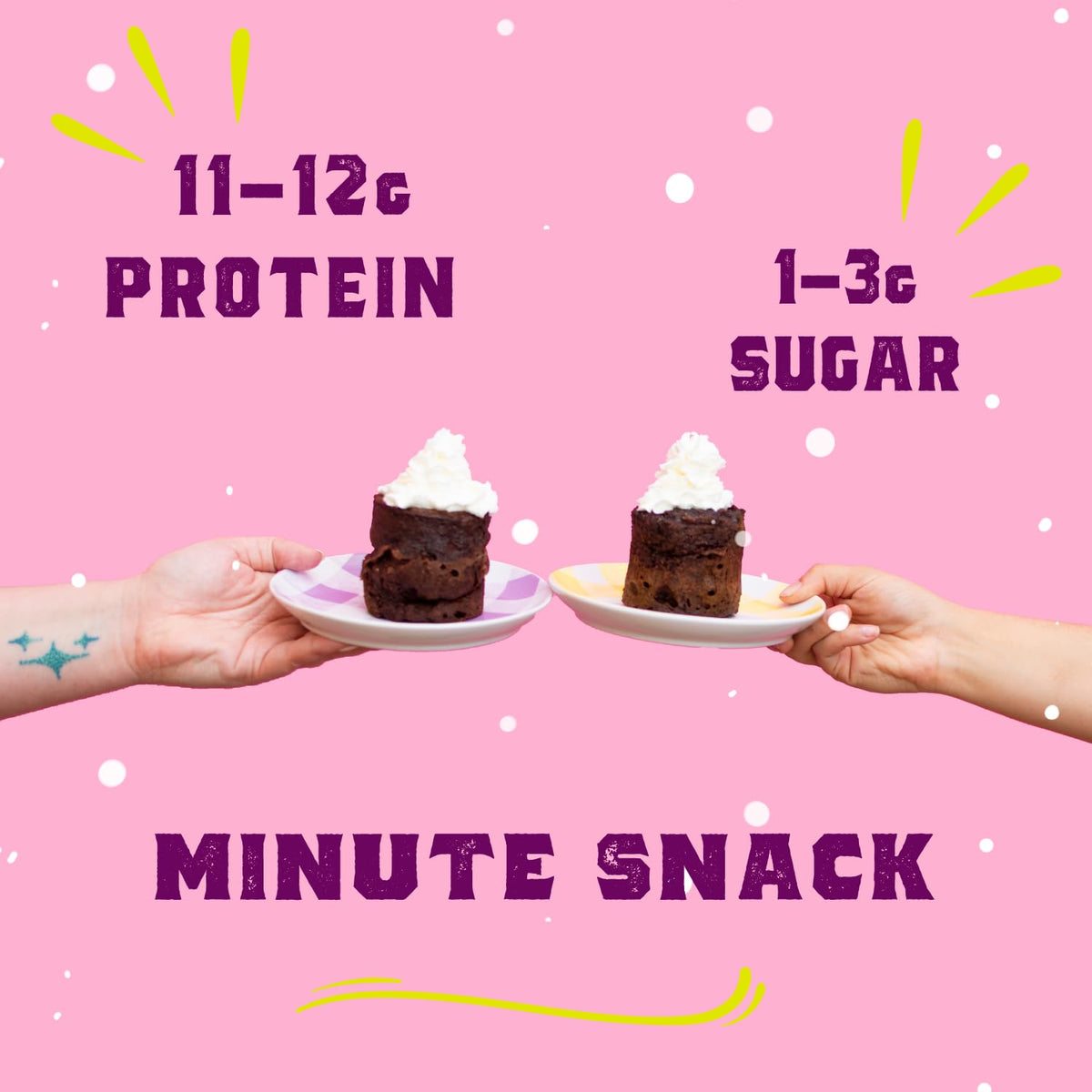 Sweet Logic Keto Dessert Mug Cake Mixes - Blueberry Muffin - Low Sugar - Gluten-Free - Low Carb - Diabetic-Friendly Sweets - Natural Ingredients - High Protein - Delicious Keto   (4 Pack)