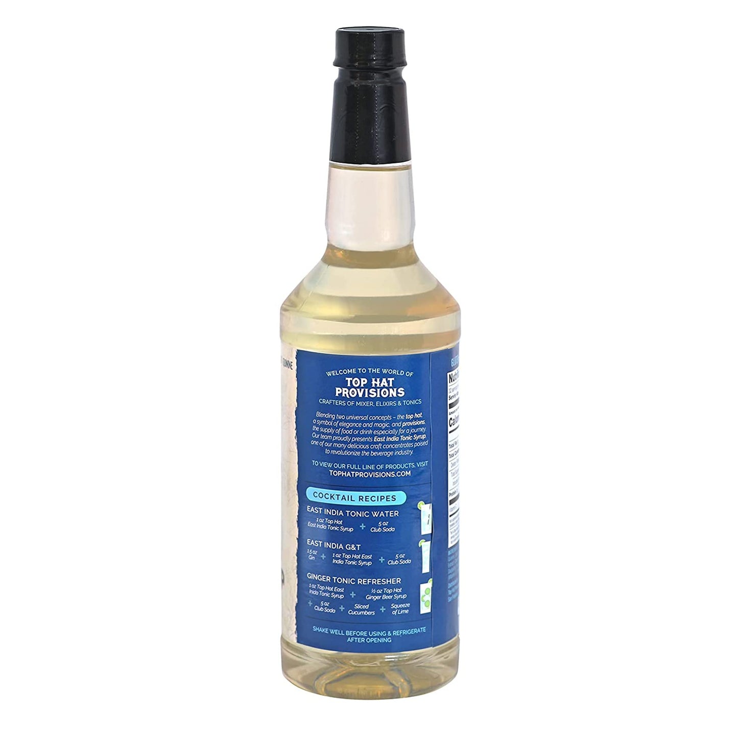 Top Hat Provisions Concentrated Quinine Tonic Syrup - 32 Fl Oz - East India Tonic