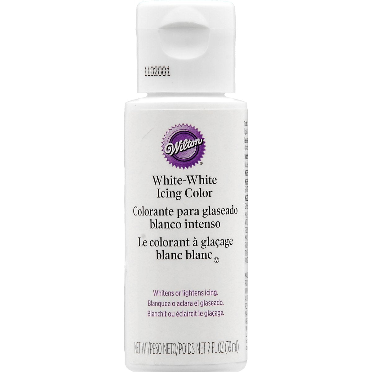 Wilton Icing Color 2 Ounces White W1236 (6-Pack)6