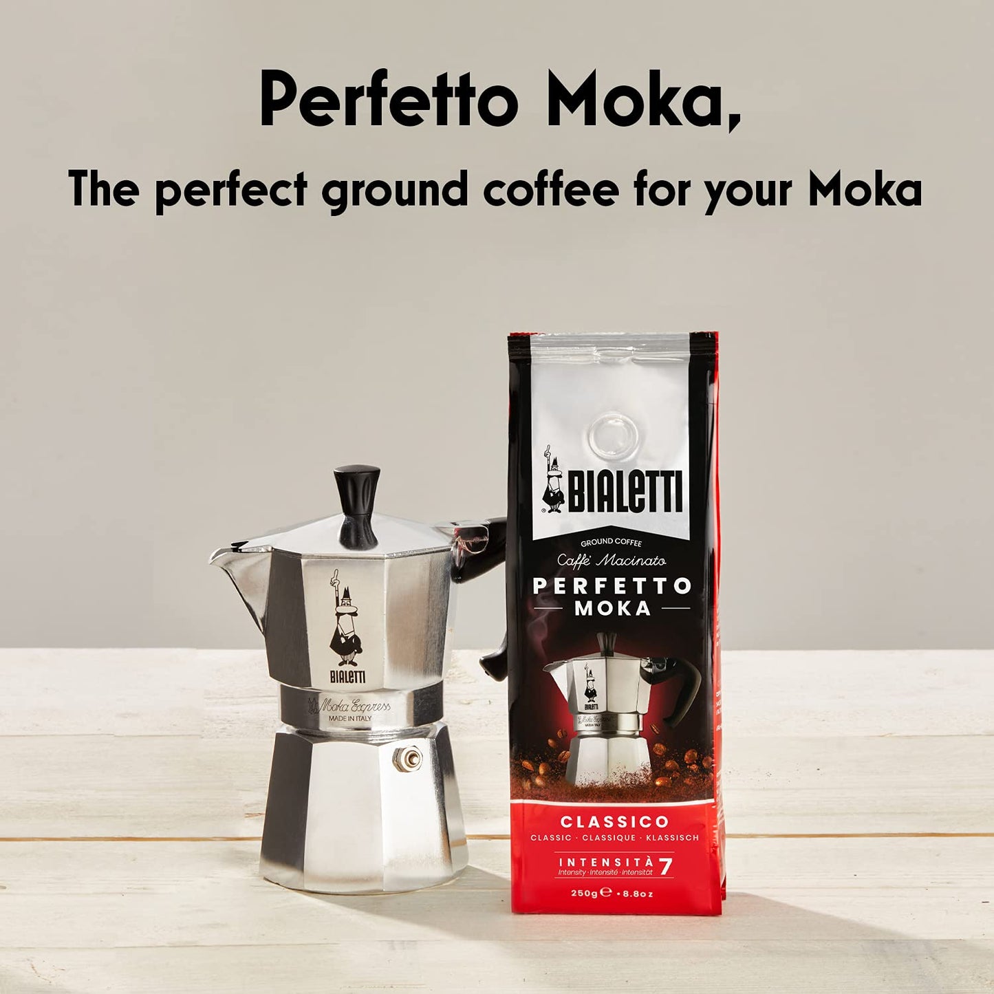 Bialetti Coffee, 256 Gr, Vaniglia (Pack Of 2)