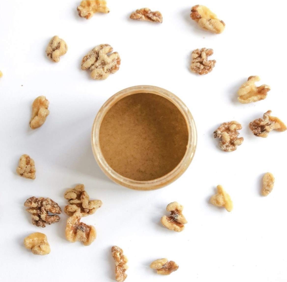 The Nutty Gourmet Organic Walnut Butter - Raw, Unsalted, Vegan - 10oz (Pack of 2)