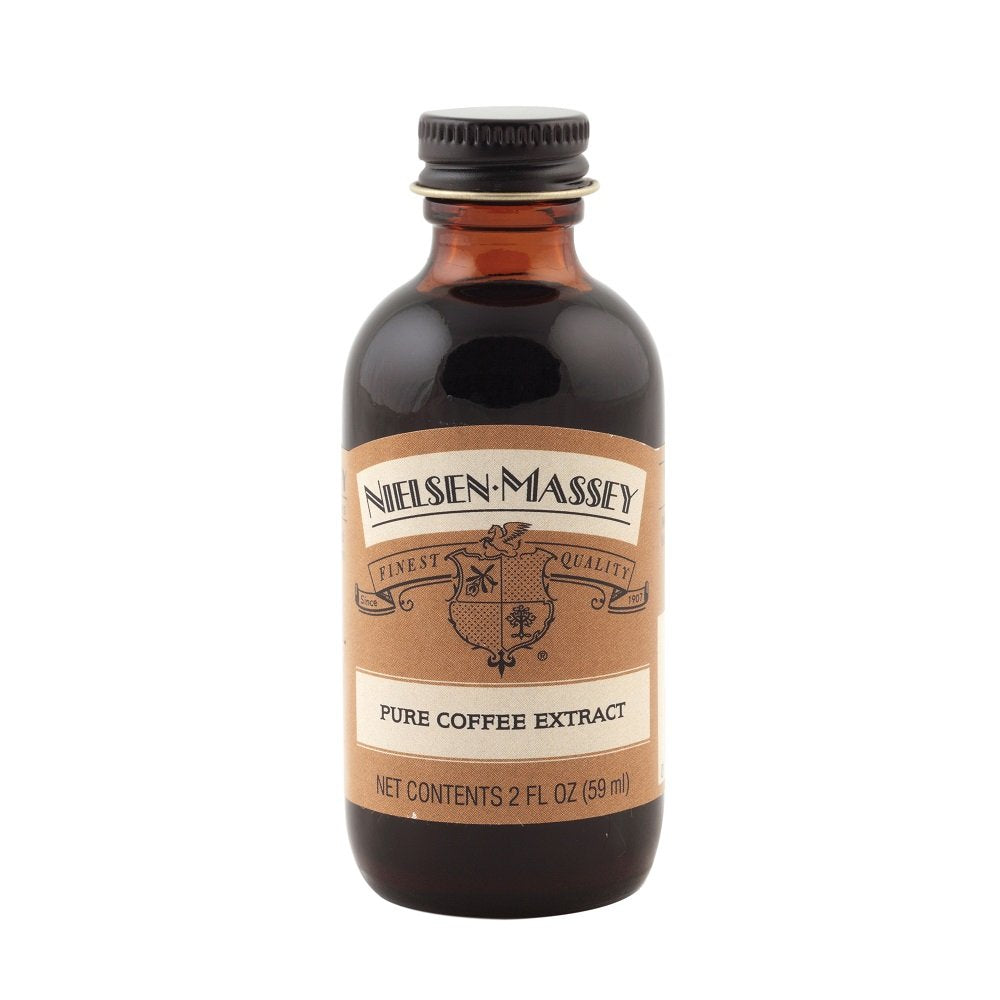 Nielsen-Massey Pure Coffee Extract, 2 Fl Oz Bottle, Gift Boxed, Model 870023