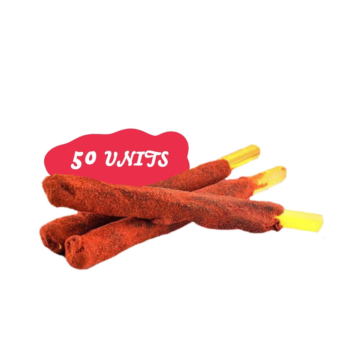 2 Pack BETAMEX Tamarrico Candy Tamarind Flavor Sticks 50 Pcs 1kg/2.2pounds - Mexican Candy - Chili and Tamarind - Spicy Flavor