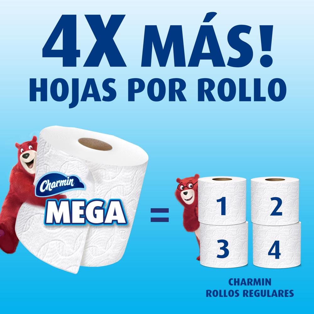 Charmin Ultra Soft Toilet Paper, 12 Mega Rolls = 48 Regular Rolls