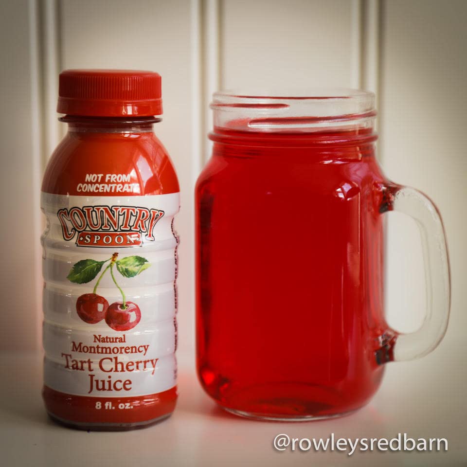 Country Spoon 100% Tart Cherry Juice (70+ Tart Cherries Per 8 oz) 12 Pack | Not from Concentrate, Single Ingredient Drink, Melat