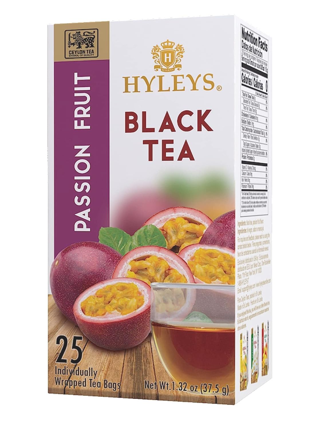 HYLEYS Passion Fruit Black Tea - 1 Pack
