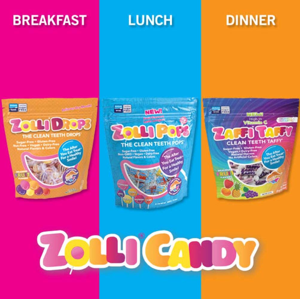Zollipops - Holiday Variety Pack - Clean Teeth Lollipops, 3.1 Oz (Pack of 2)