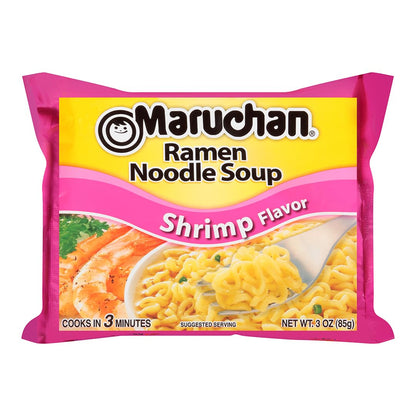 Maruchan, Ramen Noodle Soup, Shrimp Flavor, 3 oz