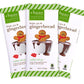 Chuao Chocolatier Hope, Joy & Gingerbread Milk Chocolate Bars | Gourmet Chocolate Honey Artisan European No Preservatives | For Gift Baskets, Christmas, Valentines Day, Gifts for Women, Men, Birthday, Thank You, Care Package | 3 Pack