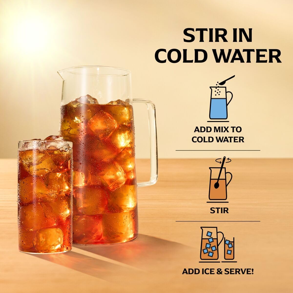 Lipton Iced Tea Mix, Reduced Sugar, Southernn Sweet Tea, Makes 28 Quarts, 2.2 Ounce(Pack of 1)