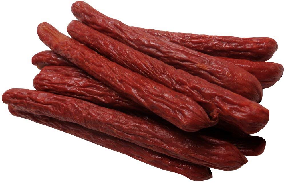 Buffalo Bills 2 Lbs Honey Stung 6'' Ole' Smokies Saddlebag (50 Beef Sticks Per Saddlebag)
