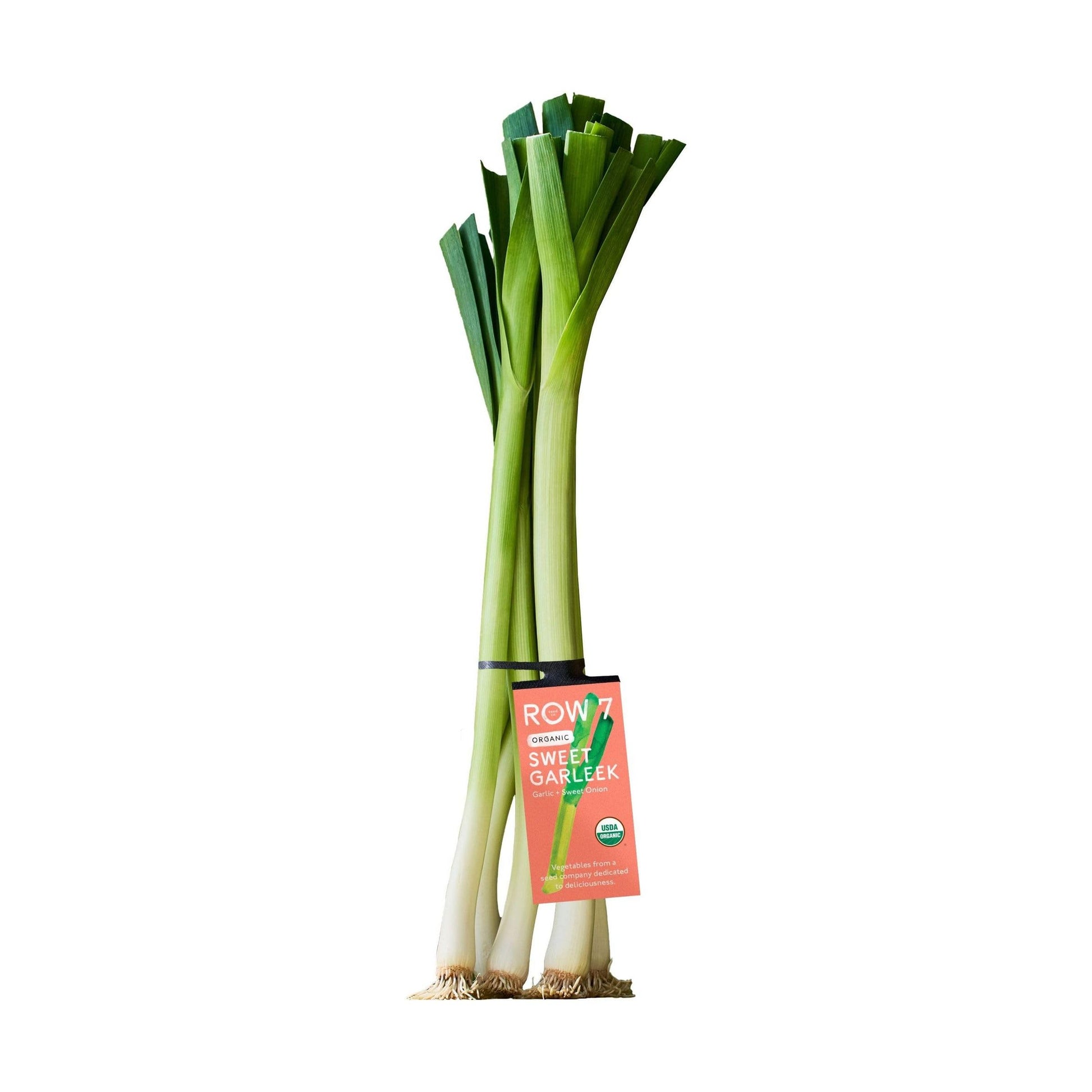 Row 7 Organic Sweet Garleek Bunch, 1 Ea