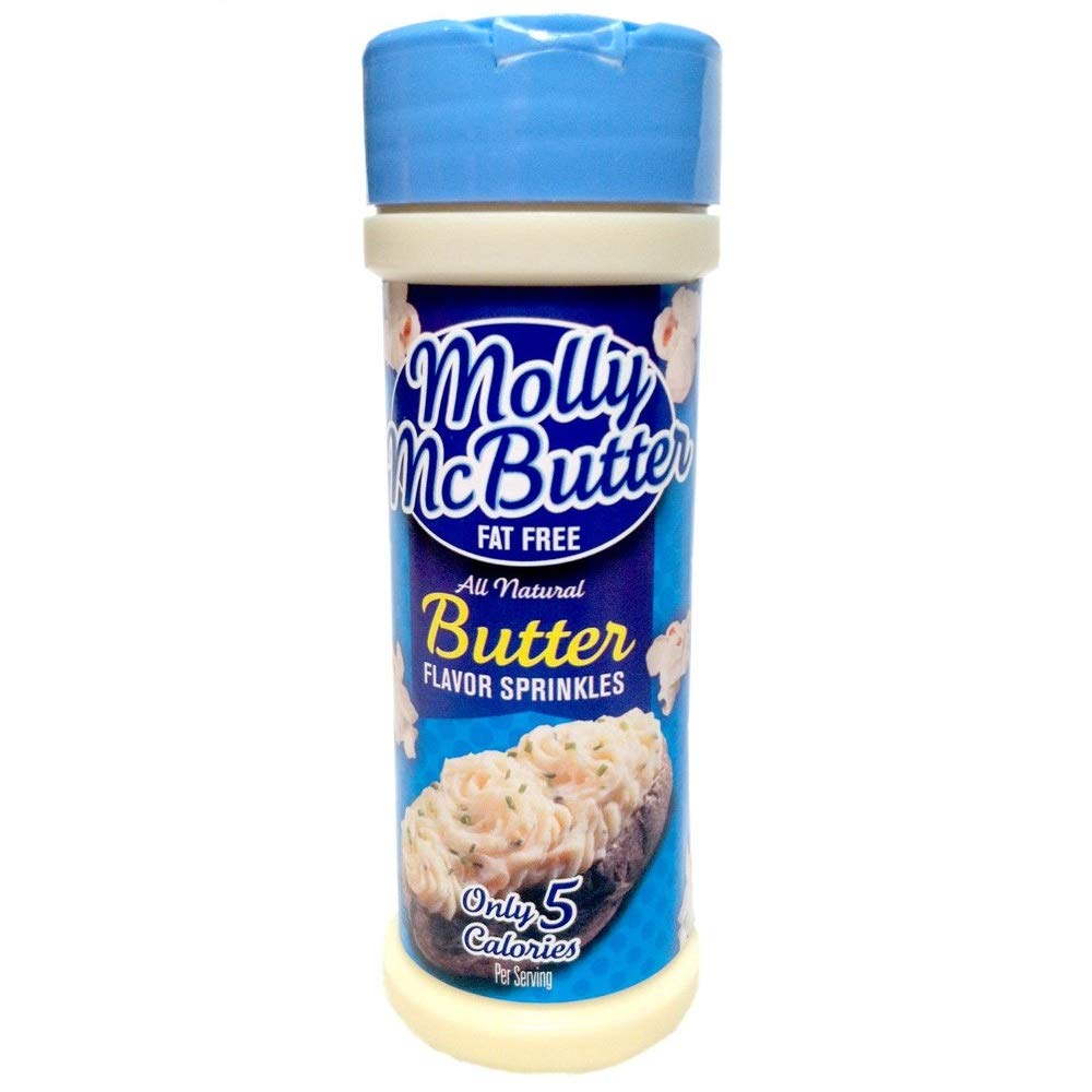Molly Mcbutter, Natural Butter Flavor Sprinkles, 2Oz Container (Pack Of 3)