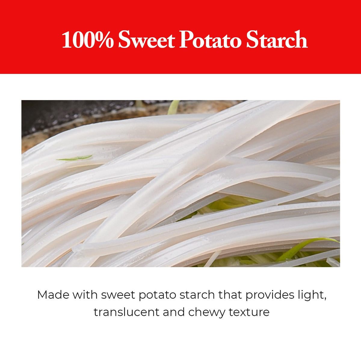 Wang Wide Glass Noodles, Hot Pot Ingredient, 10.58 Ounce