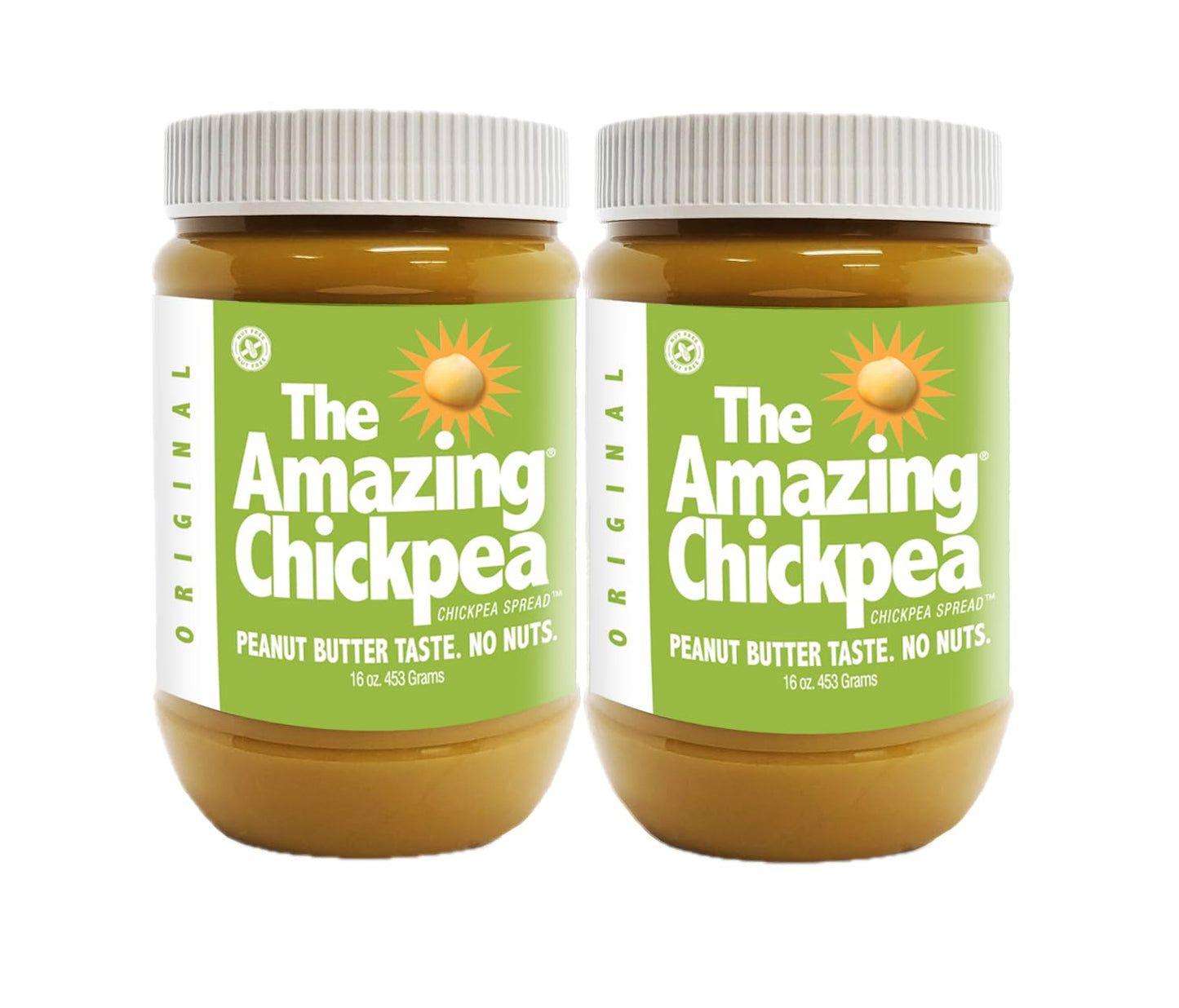 Original Chickpea Butter Spread (16 Oz) - 2PK