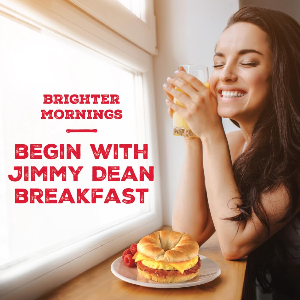 JIMMY DEAN FROZEN BACON EGG CHEESE CROISSANT 28.8 OZ - 0077900501861