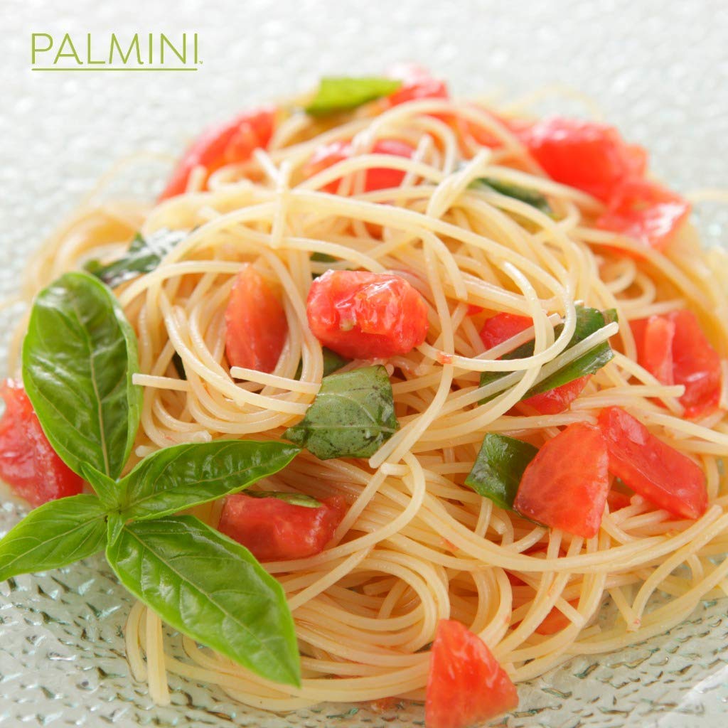 Palmini Angel Hair Pasta | Low-Carb  Low-Calorie Hearts of Palm Pasta | Keto  Gluten Free  Vegan  Non-GMO | As seen on Shark Tank | (14 Ounce Pouch-Pack of 6)