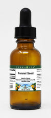 Fennel Seed - Glycerite Liquid Extract (1:5) - Vanilla Flavored (1 fl oz, ZIN: 428247)